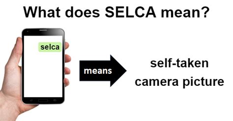 selca meaning|selca camera.